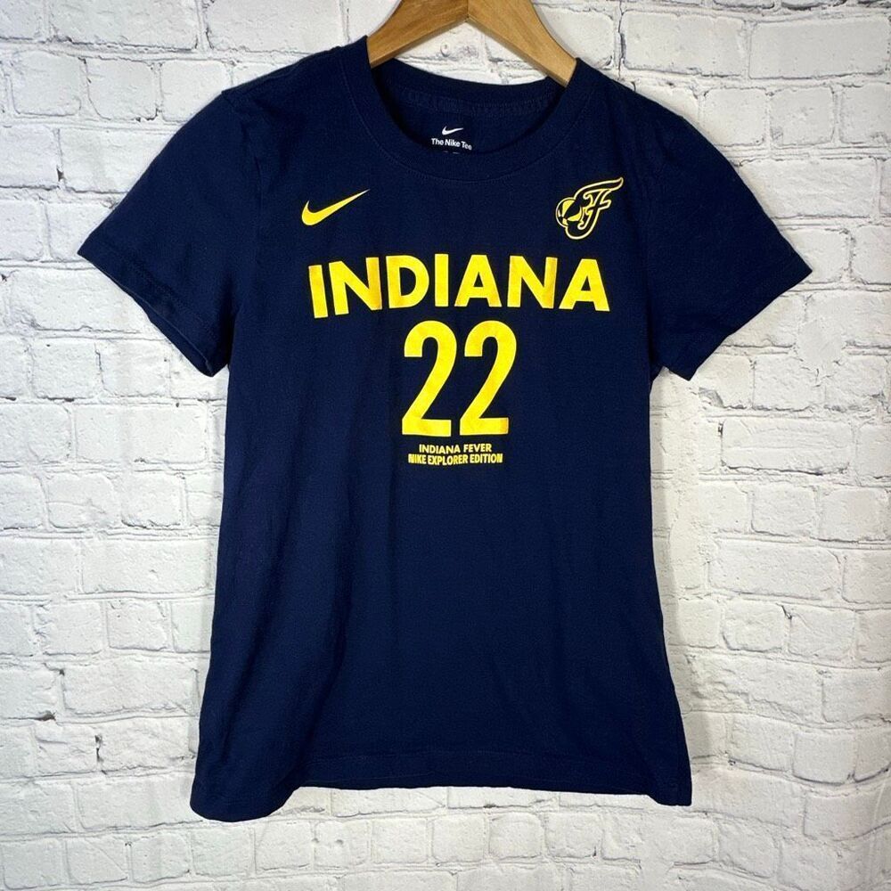 Nike WNBA Indiana Fever Caitlin‎ Clark #22 Explorer Edition Navy Shirt XS